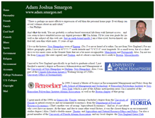 Tablet Screenshot of adam.smargon.net